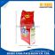 Heat seal PET/ PE detergent powder plastic bag/ side gusset washing powder packaging bag