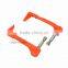 BJ-LG-004 Motorcycle Parts Orange Bent Style Plastic Motorcycle Brake Clutch Lever Guard