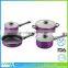 Hot sale carbon steel nonstick sauce pot set