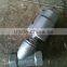Many thread type angle seat valve