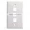 Factory Price High Quality Room Network Multiple Port Faceplate