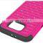 2015 Hot Selling Factory Price High Quality Rhinestone Design Jewelry Case Cover for Samsung galaxy s6 s6 edge s6 edge plus