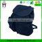 Fashion canvas polyester travel backpack bags with drawstring closure