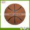 customized print size 7 top quality rubber training/match basketball