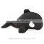 black wholesale dolphin plush stuffed sea animal toys for kids