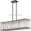 rectangle kitchen crystal chandelier for island