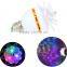 Crystal Lotus Lampada LED Light Bulb Christmas B22 E27/E26 3W LED RGB Stage Lamp Auto Rotating Party Disco Bar Lustre