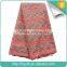 New Design Lace Fabric Embroidery Stone Hot Selling Chemical Lace Designs for Wedding Dress