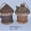 Decorative Resin pine cone Bird Houses