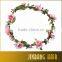 Girls flower bohemian braid festival wedding beach crown hair braided headband