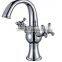 double handle basin faucet tap antique bronze finish