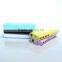Portable 15000MAH 4USB output power bank with LED torch