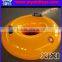 XIXI inflatable donut swim ring,yellow PVC inflatable floating swimming rings                        
                                                                                Supplier's Choice