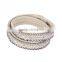 Custom jewelry factory oem pink diamond bracelets for womens