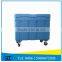 310L Durable rotomoulded plastic container for dry ice with Caster wheels