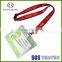 cheap custom sublimation waterproof plastic case lanyard