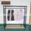 Removable Shelf Combination Iron Pipe Design for Clothes Floorstanding Display Racks