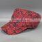CUSTOM FLEXFIT FLORAL FABRIC GERMAN MILITARY CAP