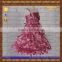 fashion lace party beautiful princess dresses for girls