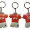 personalized cheap 3d custom shaped keychain,3d soft pvc keychain