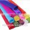 Factory stock high quality 50cm x 2.5m roll-up hem crepe paper flowers handmade fabric flowers