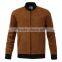 Men's Premium Suede Bomber Jacket
