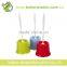 Factory Wholesale Eco-friendly PP Plastic Cleaning Tools Plastic Toilet Brush Set
