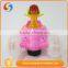 Promotional Creative Plastic Pink Baby Girl Plastic Electric Toy Car