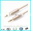 2 meter long stereo audio cable 3.5mm to 3.5mm audio jack plug