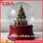 Christmas crafts crystal glass ball hotcake popular design wholesele 2016 water ball