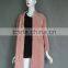 Factory direct whoesale lady's sheared merino lamb fur double face jacket