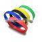 promotion custom silicone band/rubber band/rubber wristband with blank