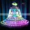 Special Girl LED Dress, Tron Act Girl LED Skirt, LED bubble skirt