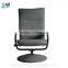 High quality living room leisure chair/ recliner chair with ottoman