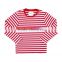 Hot sale long sleeve icing shirt oem service strip cotton shirt latest shirt designs for boys children's fall boutique clothing