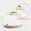 NEW 3D Sublimation Plastic kids Bento lunch box with lock 3D Blank lunchbox OEM