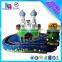 New product Children's Square rail rides play equipment track train