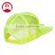 5 Panel Neon Color Poly Trucker Cap,Flat Bill Mesh Cap
