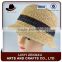 summer hot selling high quality straw flat topboater hats
