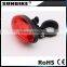 2015 HOT SALE factory cute egg bicycle rear light
