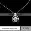 925 Sterling Silver The Diamond And Crystal Pendant Necklace On ALibaba Wholesale