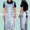 clear dental cooking plastic apron