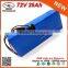 Rechargeable 72V 25Ah Electric Bicycle Lithium Battery Pack