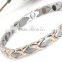 fashion magnetic stainless steel energy bracelet