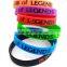 2016 Hot Selling Wholesale Cheap Custom Silicone Bracelet