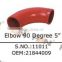 elbow 90 degree 5.5 Pipe Elbow OEM 261402007 6 Concrete Pump spare parts for Putzmeister