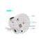 Anspo Plug and Play 1.0MP Indoor Wifi Camera Cheap Price Wireless Camera