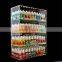custom acrylic e-liquid glass bottles display stand with logo