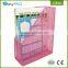 Pink color 1 grid office desk organizer mesh file holder metal magazine rack