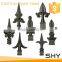 Ornamental Decorative Cast Iron Arrowhead for Fence